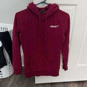 Gymshark Maroon Pullover Hoodie